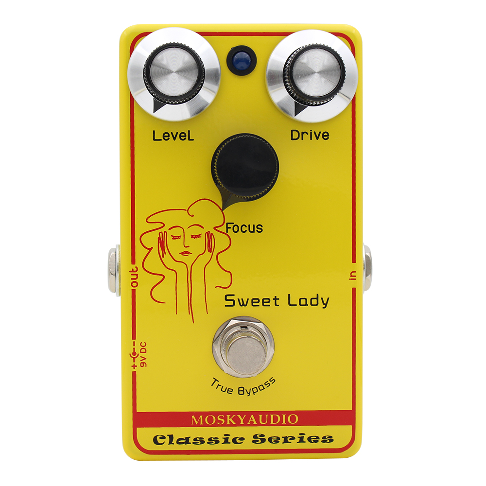 Looper Pedal Guitar - Mosky Audio SWEET LADY Overdrive Effect