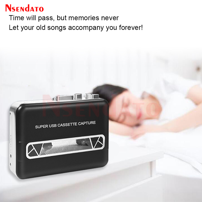USB Cassette Player Capture Ca - Audio Music Player Pc ulasan dan harga