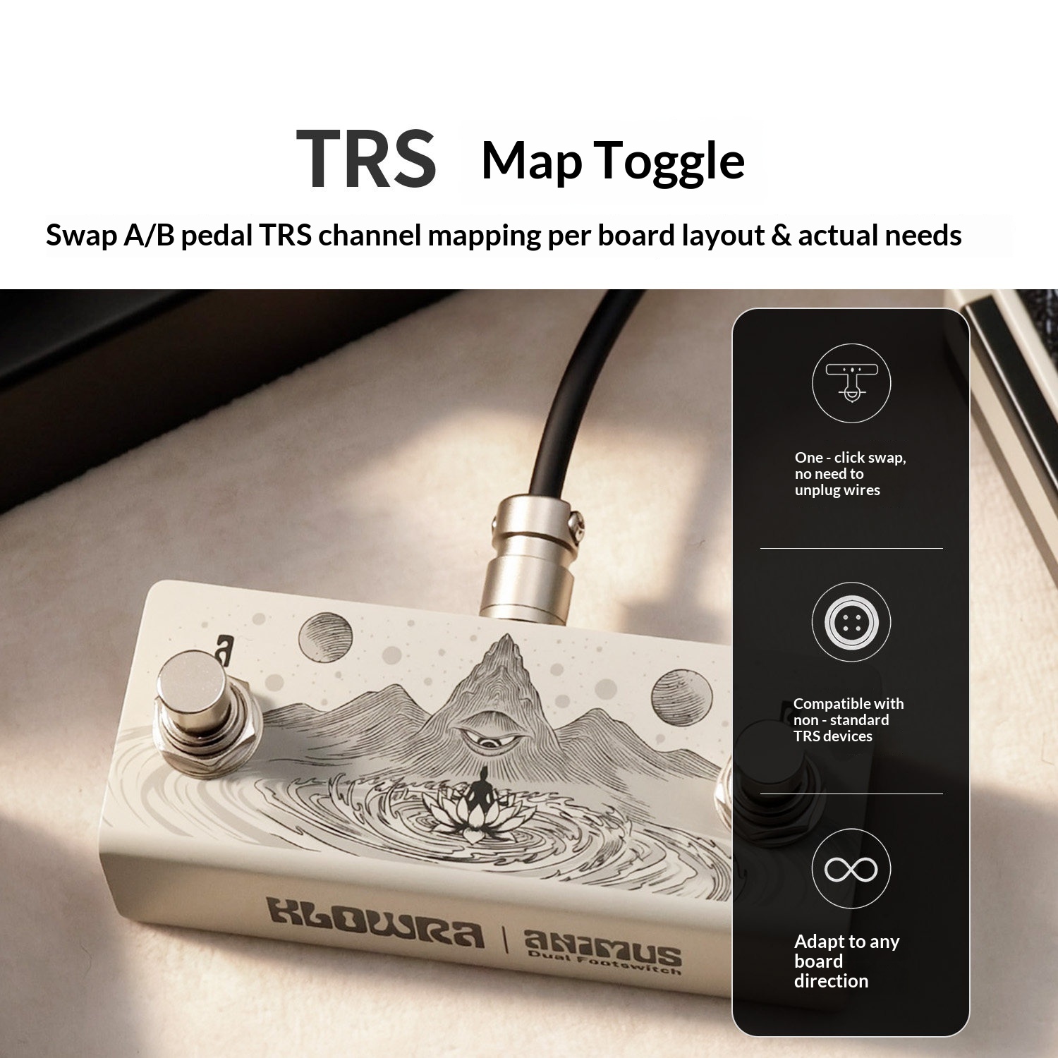 KLOWRA Animus Dual Momentary F - Looper Pedal Guitar ulasan dan harga