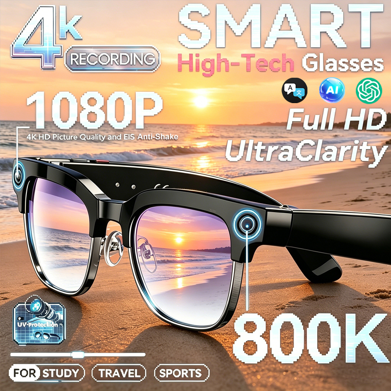 Smart Camera Glasses Photo and - Audio Music To Video Ai ulasan dan harga