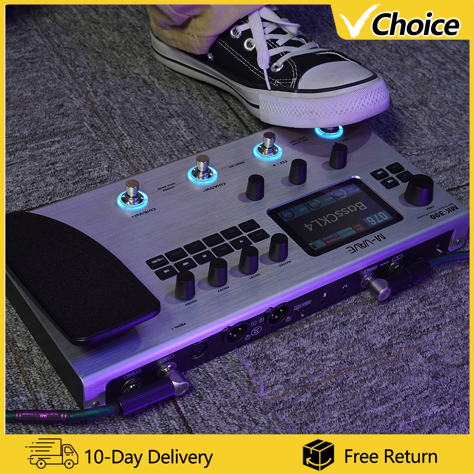 M-VAVE Guitar Multi-Effect Pro - Looper Pedal Guitar ulasan dan harga