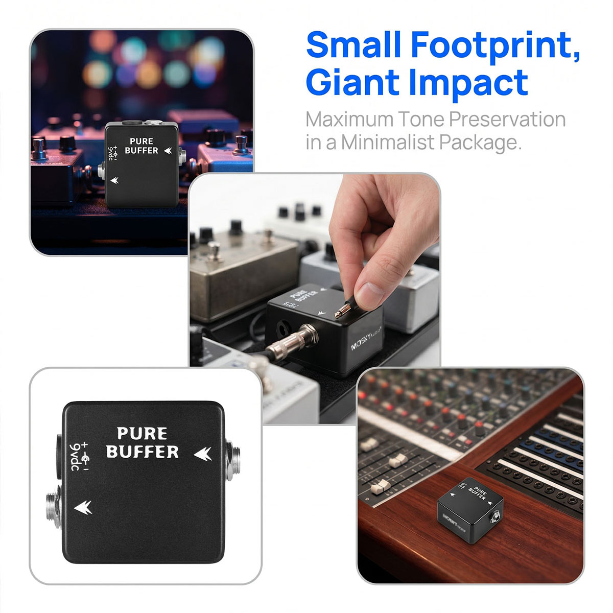 Mosky PURE BUFFER Guitar Buffe - Looper Pedal Guitar ulasan dan harga