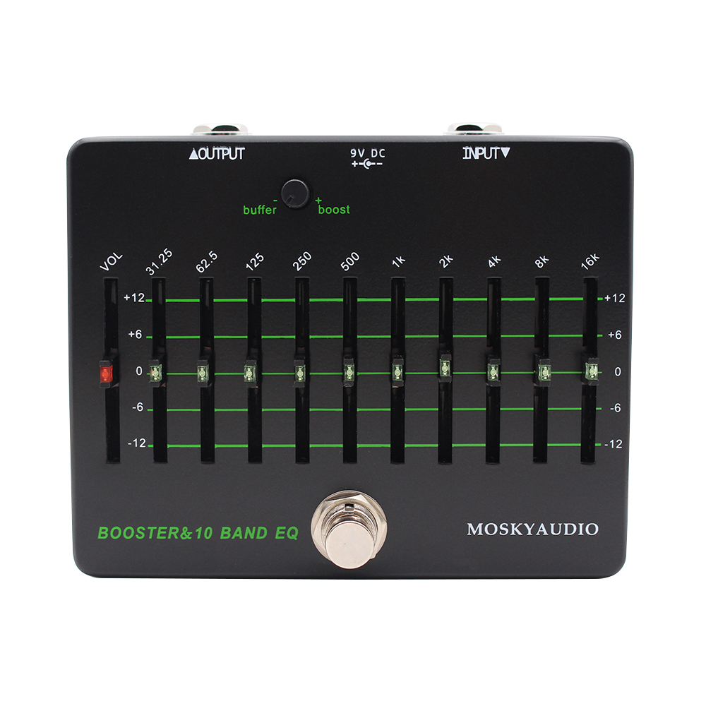 Mosky Clean Booster 10 Band EQ - Looper Pedal Guitar ulasan dan harga