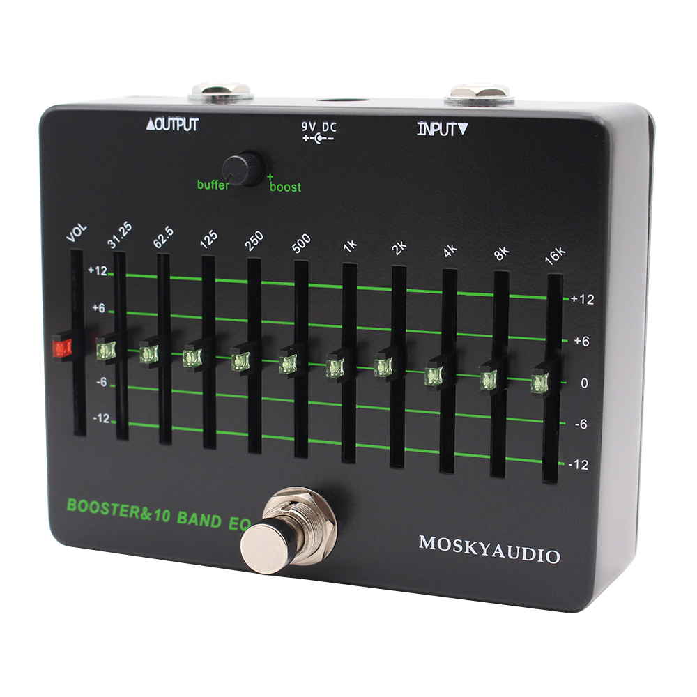 Mosky Clean Booster 10 Band EQ - Looper Pedal Guitar ulasan dan harga