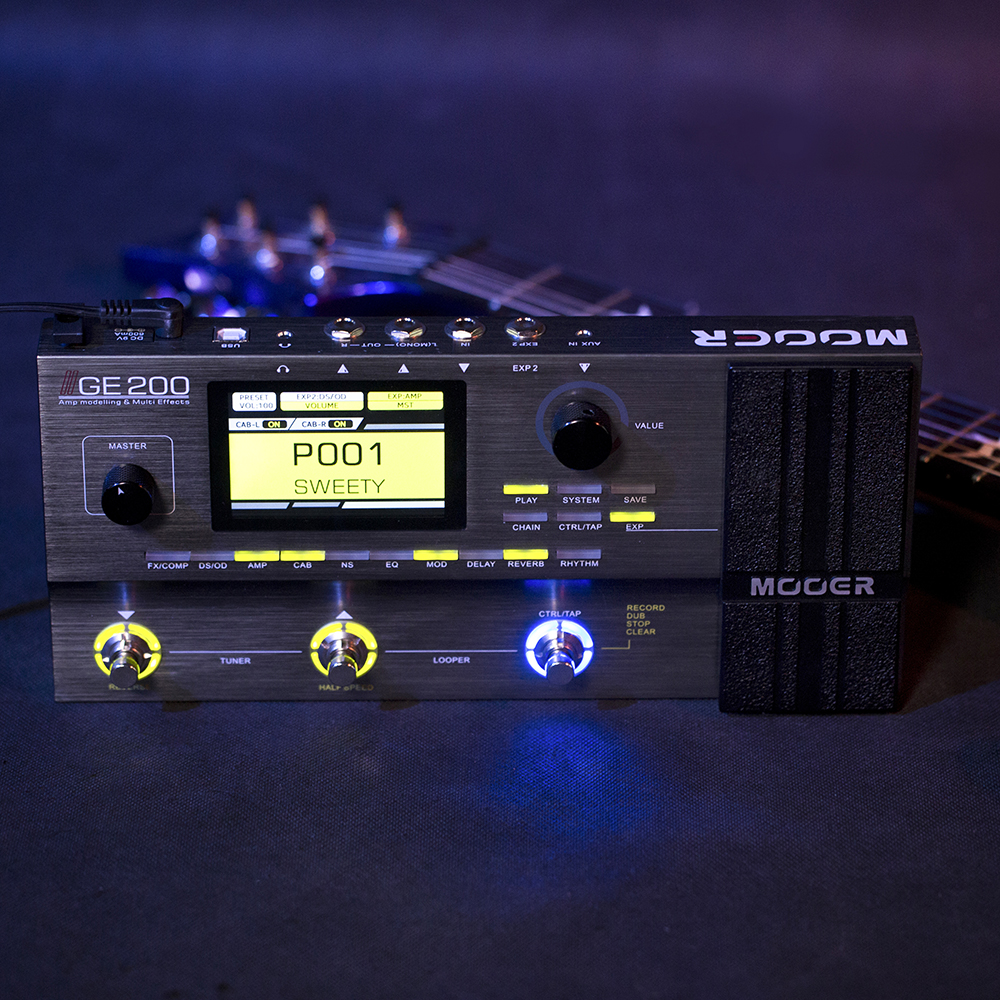 MOOER GE200 Guitar Amp Modelli - Looper Pedal Guitar ulasan dan harga