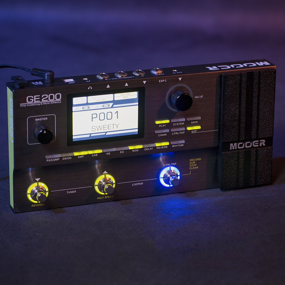 MOOER GE200 Guitar Amp Modelli - Looper Pedal Guitar ulasan dan harga