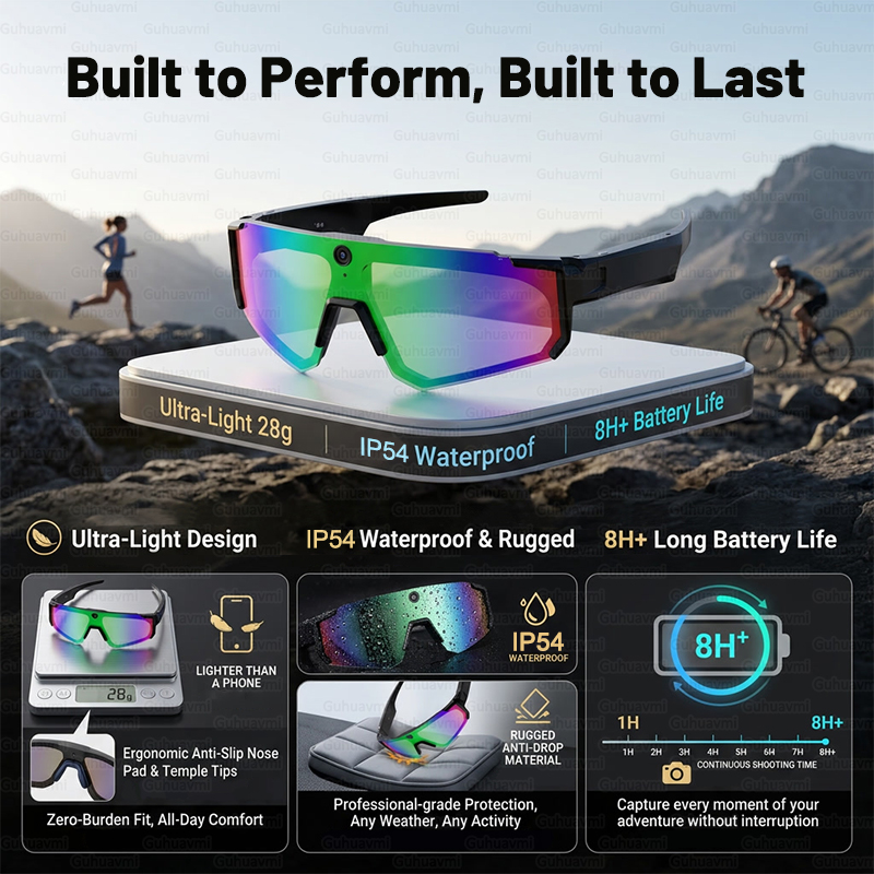 2026New AI Smart Glasses 1200P - Audio Music To Video Ai ulasan dan harga