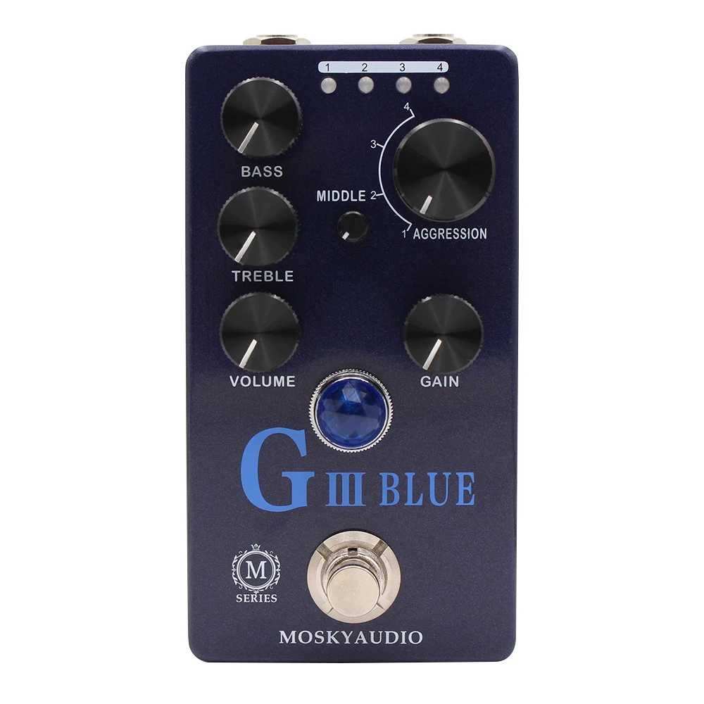 Mosky G III BLUE Overdrive Dis - Looper Pedal Guitar ulasan dan harga