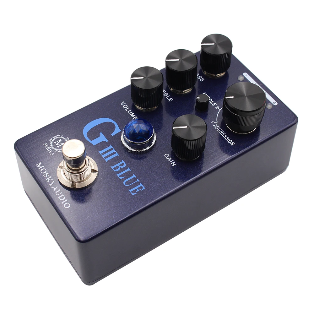 Mosky G III BLUE Overdrive Dis - Looper Pedal Guitar ulasan dan harga