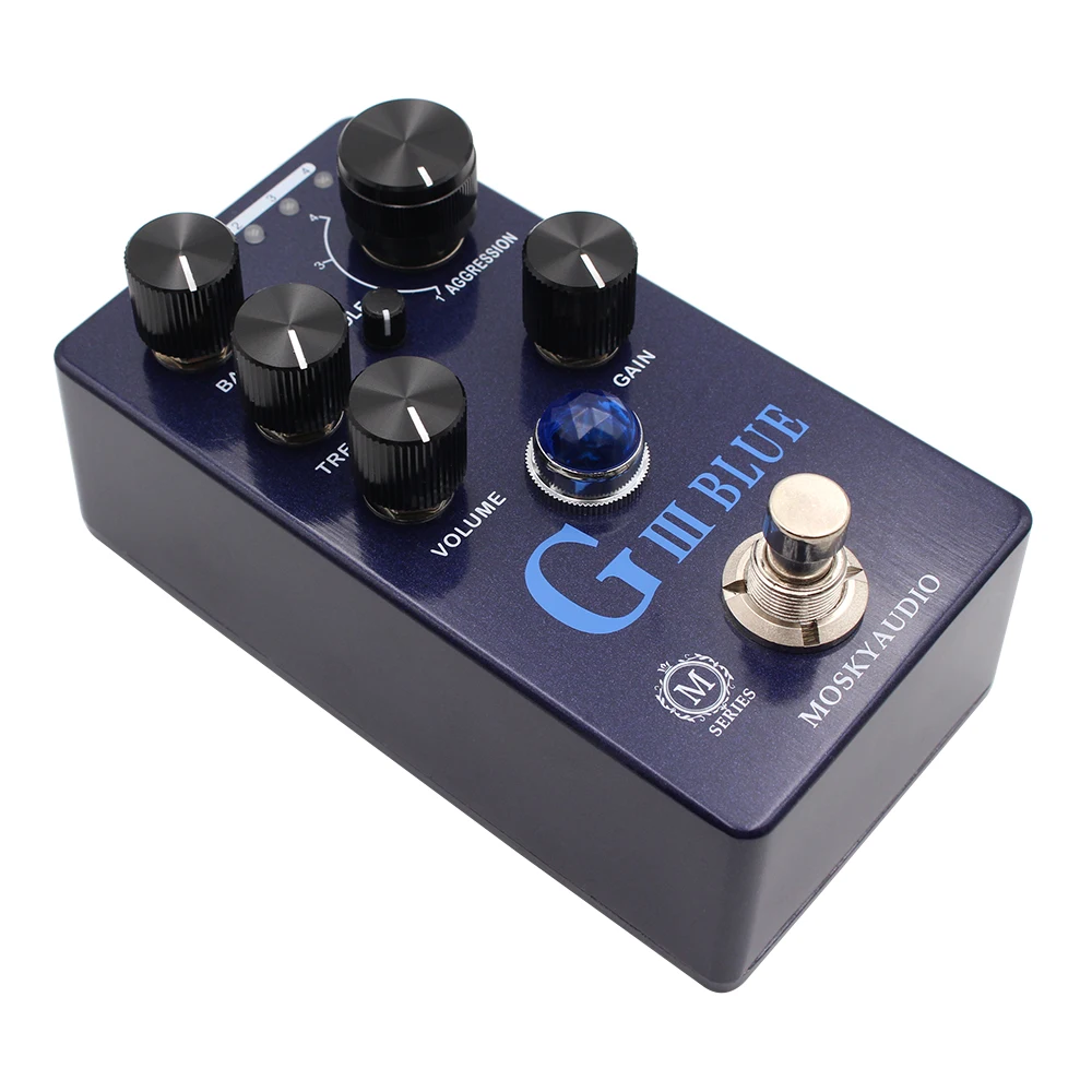 Mosky G III BLUE Overdrive Dis - Looper Pedal Guitar ulasan dan harga