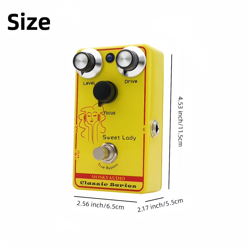 Mosky Audio SWEET LADY Overdri - Looper Pedal Guitar ulasan dan harga