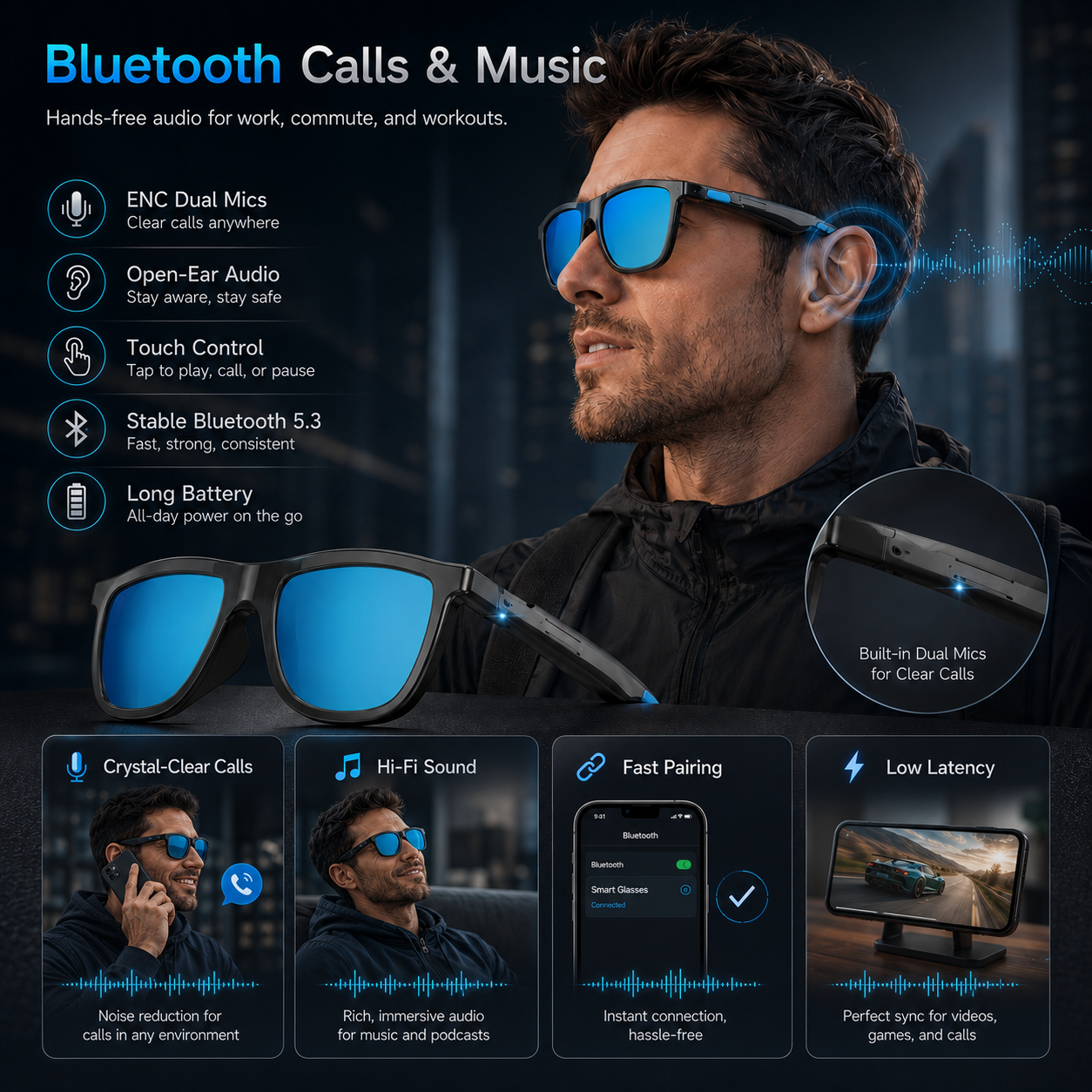 New Touch-Color Change Smart A - Audio Music To Video Ai ulasan dan harga
