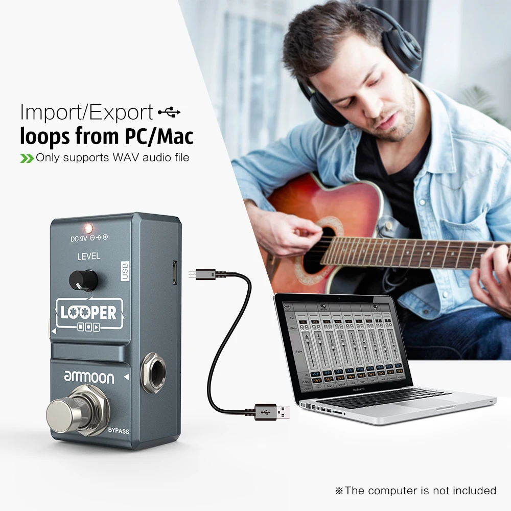 ammoon AP-09 Nano Loop Electri - Looper Pedal Guitar ulasan dan harga