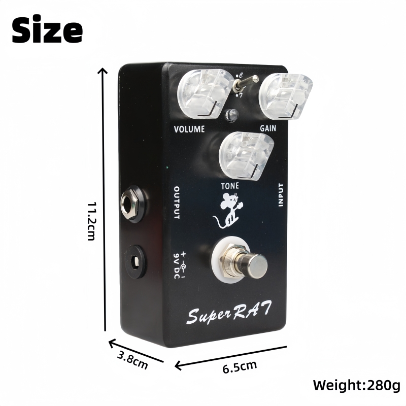 Mosky Super RAT Guitar Effect  - Looper Pedal Guitar ulasan dan harga