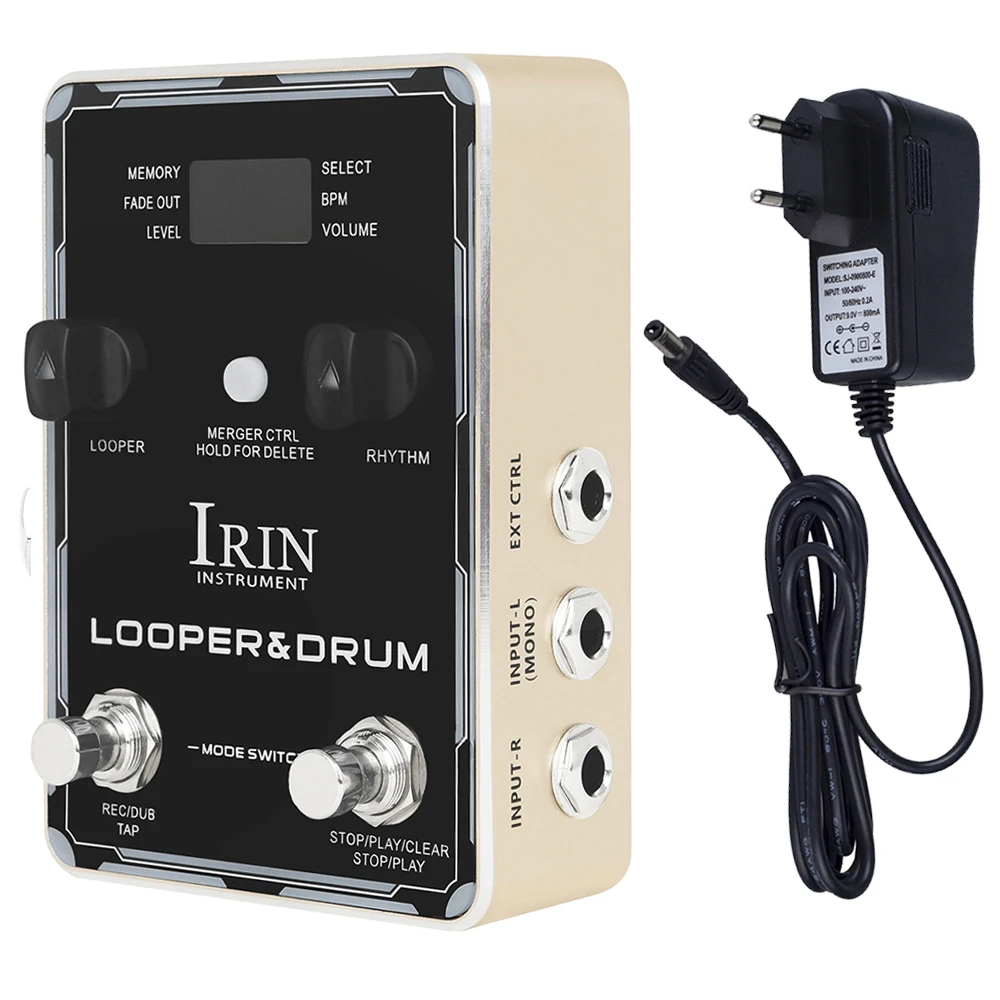 IRIN XS-04 Loop Recording Guit - Looper Pedal Guitar ulasan dan harga