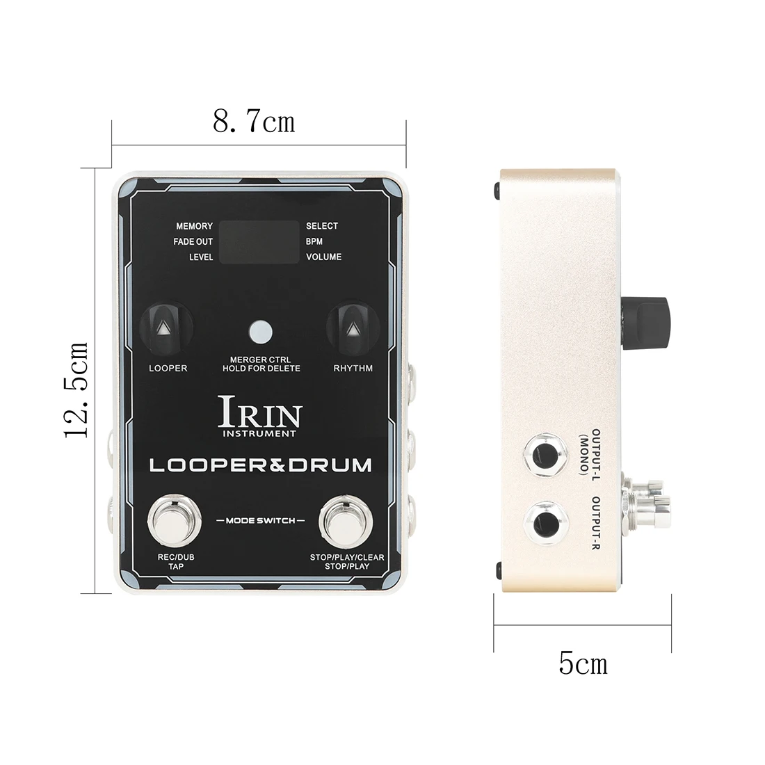 IRIN XS-04 Loop Recording Guit - Looper Pedal Guitar ulasan dan harga
