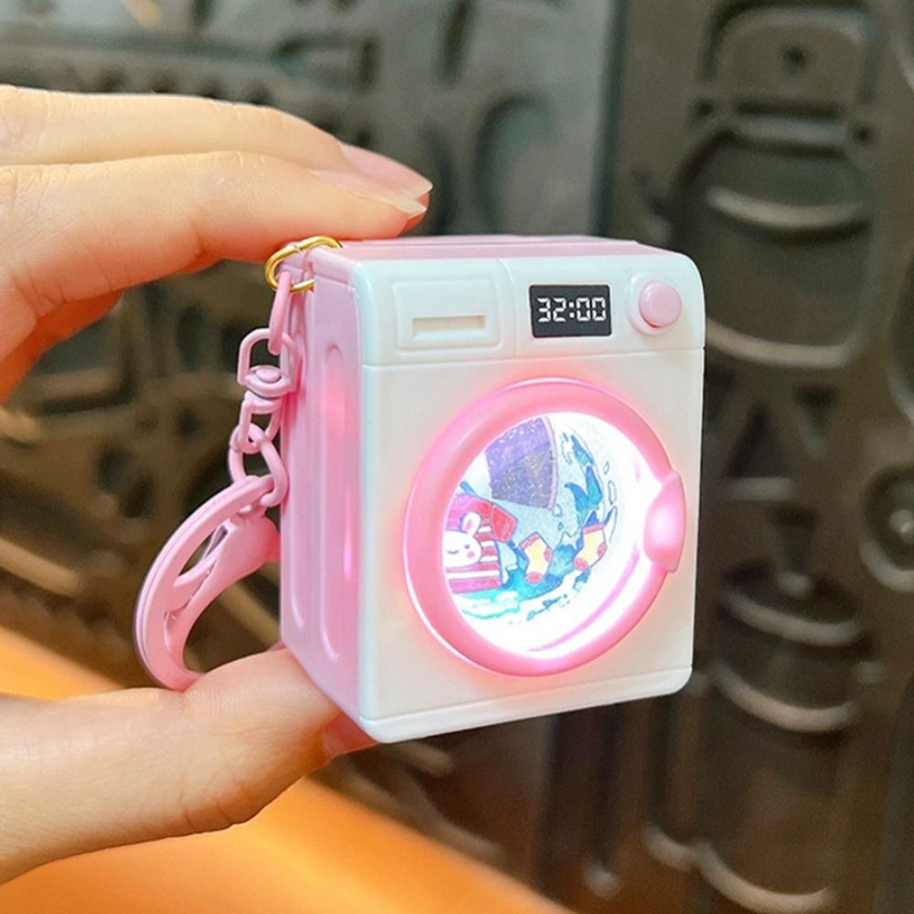 Funny Washing Machine Keychain - Audio Music Lollipop ulasan dan harga