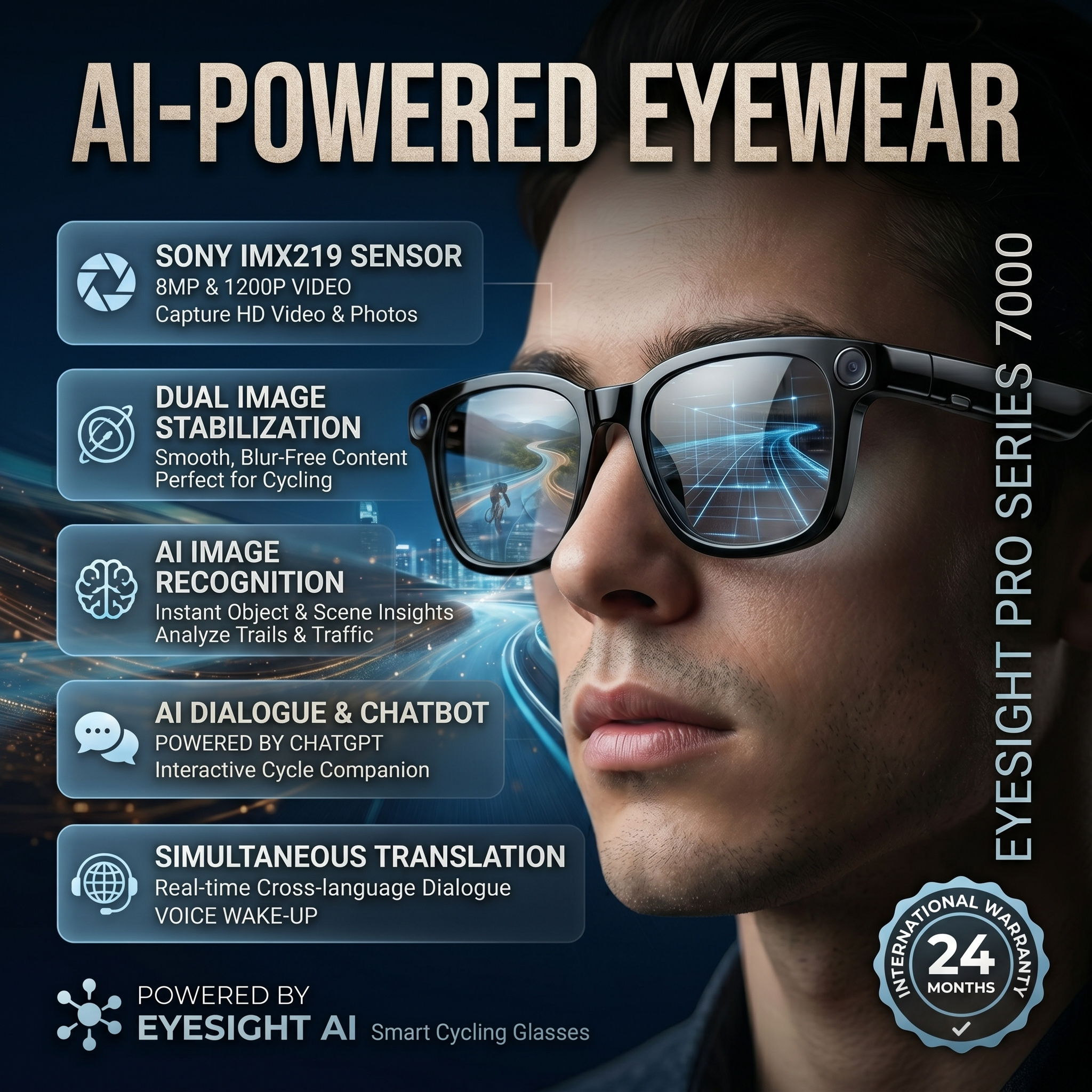 2026 New HD Smart Audio Glasse - Audio Music To Video Ai ulasan dan harga